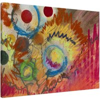 Canvas Print „Fragments in Motion" Abstract Watercolor Line Art | Organic Surreal Painting Colorful Modern Wall By Mosaich Canvas Print „Fragments in Motion" Abstract Watercolor Line Art | Organic Surreal Painting Colorful Modern Wall By Mosaich von MosaichArts