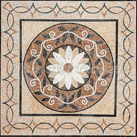 Tischblumen-Mosaik-Kunstwerk Tischblumen-Mosaik-Kunstwerk von Mosaicslab
