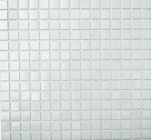 Mosaik Quadrat uni weiß Glasmosaik mit Effekt Spots Fliesenspiegel, Mosaikstein Format: 20x20x4 mm, Bogengröße: 327x305 mm, 10 Bögen Mosaik Quadrat uni weiß Glasmosaik mit Effekt Spots Fliesenspiegel, Mosaikstein Format: 20x20x4 mm, Bogengröße: 327x305 mm, 10 Bögen von Mosaik-Netzwerk
