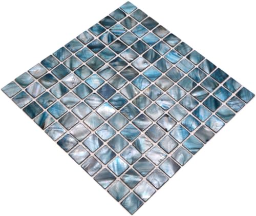 Mosaik Fliese Muschel blaugrau für WAND BAD WC DUSCHE KÜCHE FLIESENSPIEGEL THEKENVERKLEIDUNG BADEWANNENVERKLEIDUNG Mosaikmatte Mosaikplatte Mosaik Fliese Muschel blaugrau für WAND BAD WC DUSCHE KÜCHE FLIESENSPIEGEL THEKENVERKLEIDUNG BADEWANNENVERKLEIDUNG Mosaikmatte Mosaikplatte von conwire