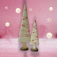 Tannenbaum Aus Wolle Mit Perlen in 2 Größen - Tanne Weihnachtsbaum Weihnachtsdeko Adventsdeko Tannenbaum Aus Wolle Mit Perlen in 2 Größen - Tanne Weihnachtsbaum Weihnachtsdeko Adventsdeko von Mosaikkasten