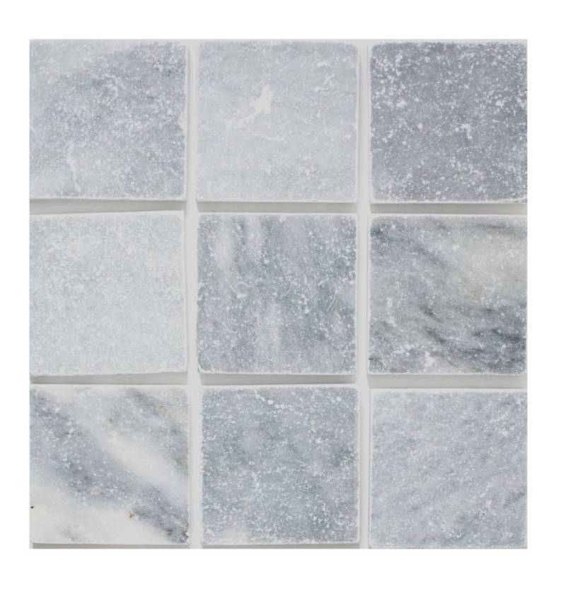 Mosani Bodenfliese Fliese Marmor Naturstein Bardiglio hellgrau anthrazit Natursteinfliese von Mosani