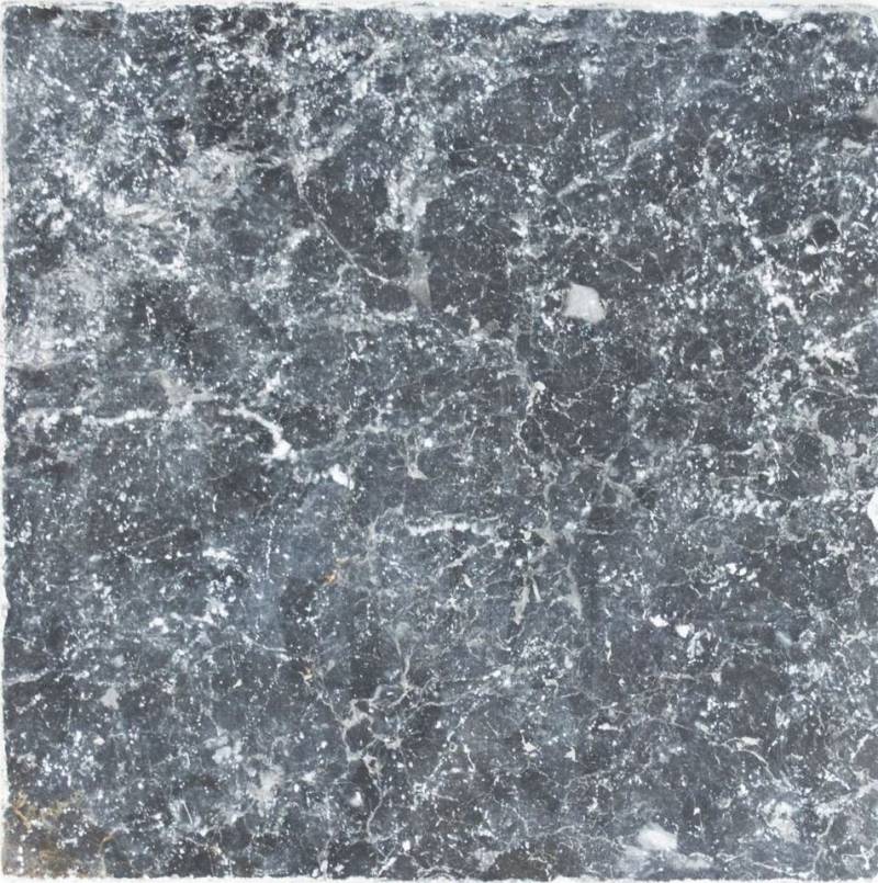 Mosani Bodenfliese Fliese Marmor Naturstein Nero schwarz anthrazit dunkelgrau Naturstein von Mosani