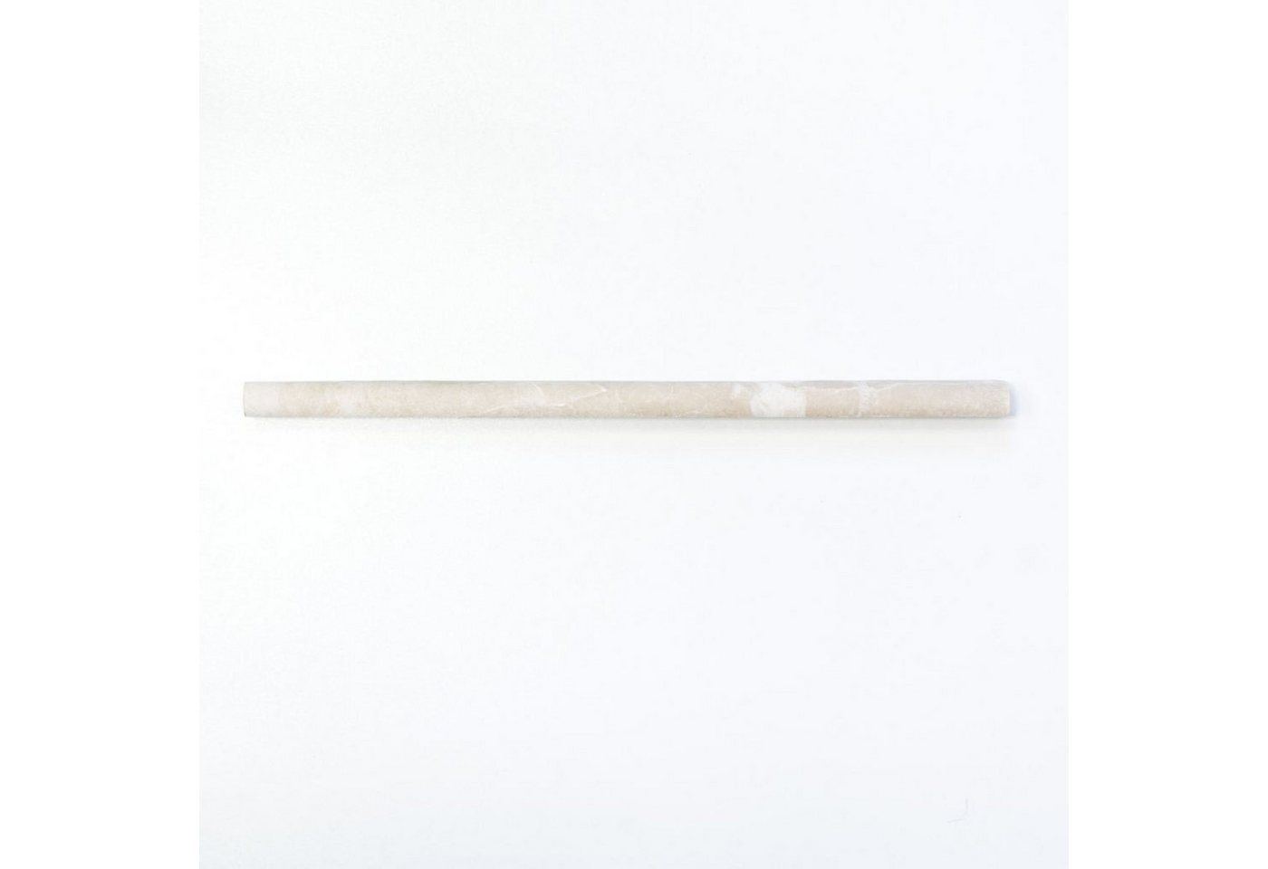 Mosani Fliesen-Bordüre Profil Marmormosaik Borde elfenbein matt / 10 Stück von Mosani