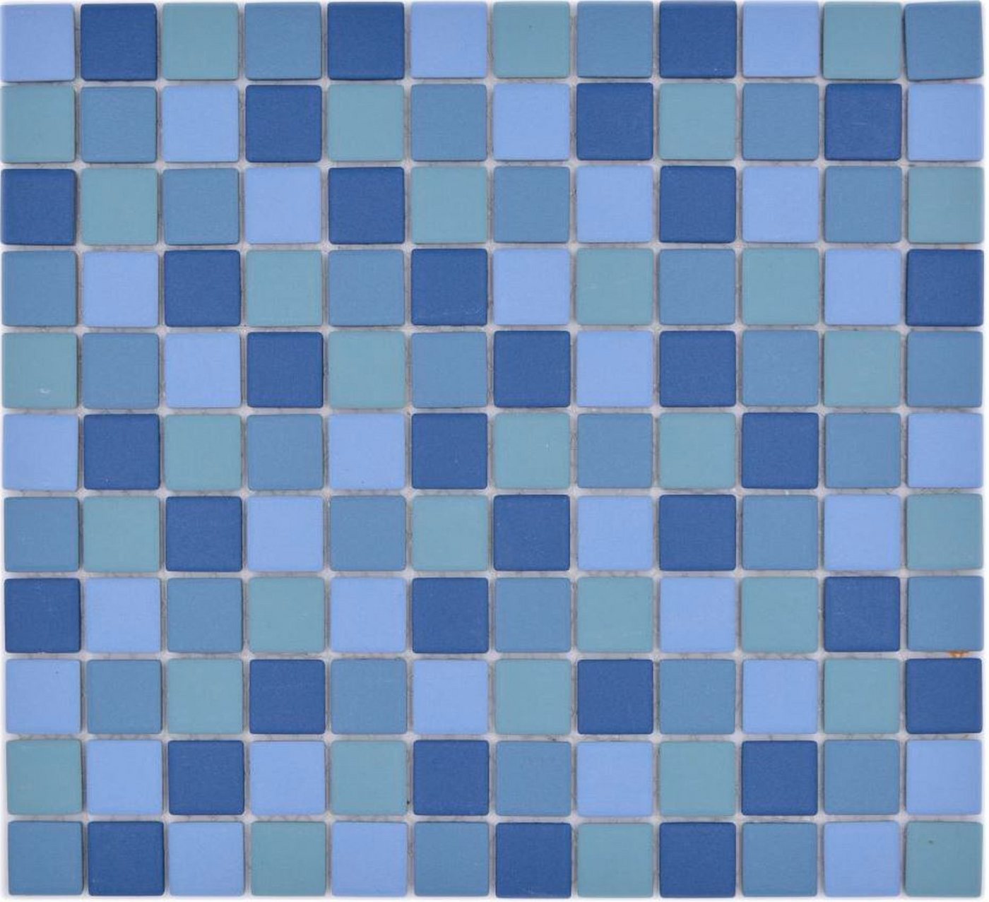 Mosani Bodenfliese Keramik Mosaik blau türkis Pool RUTSCHEMMEND BODEN Fliese Küche von Mosani