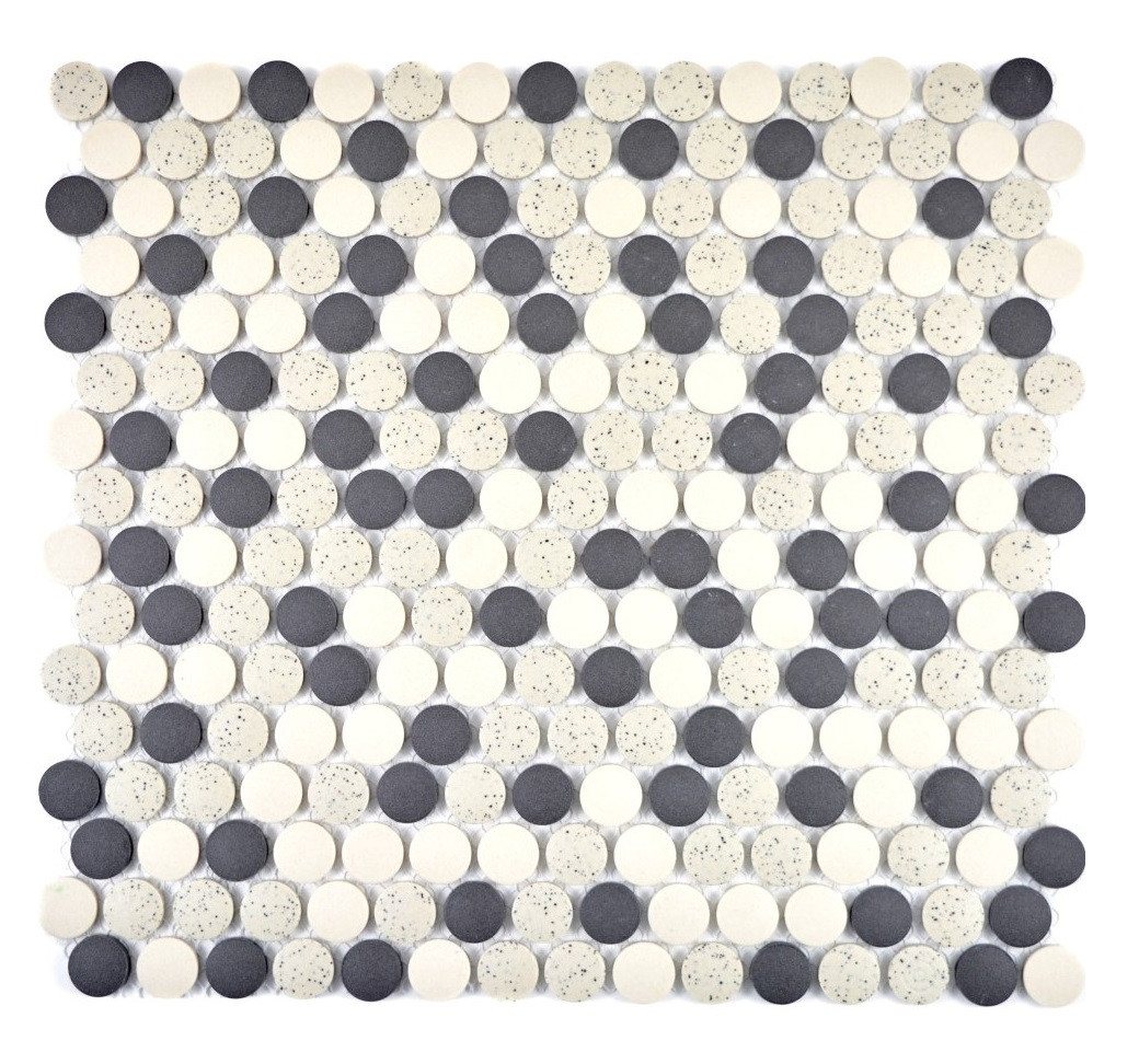 Mosani Bodenfliese Mosaik Fliese Keramik Duschtasse Bodenfliese rutschsicher von Mosani