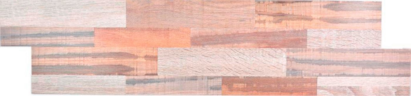 Mosani Wandpaneel Selbstklebend Holzoptik Paneele Wandverkleidung Verblender DIY, 0,10 qm, Küchenrückwand, Fliesenspiegel, Spritzschutz von Mosani