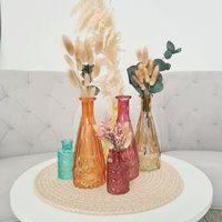 Glasvase - Farbig Blumenvasen Vase Aus Glas Blumenvase Für Tischdeko Gelb Dekoration Glasvase - Farbig Blumenvasen Vase Aus Glas Blumenvase Für Tischdeko Gelb Dekoration von MoserWindlicht