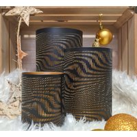Windlicht Aus Metall - Handgemacht | Weihnachtsdeko & Geschenk Set Outdoor Saisonale Tischdeko von MoserWindlicht