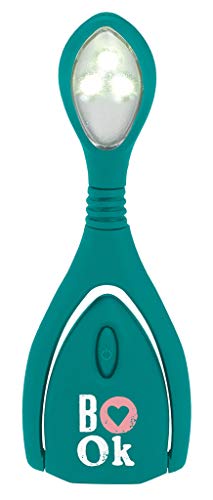 moses. libri_x Leselicht Lumi® Plus book, Klemmleuchte mit stufenlosem Dimmer zum Lesen im Dunkeln, LED Leselampe in Türkis moses. libri_x Leselicht Lumi® Plus book, Klemmleuchte mit stufenlosem Dimmer zum Lesen im Dunkeln, LED Leselampe in Türkis von moses