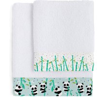 Moshi Moshi | 2er-Set Handtücher Panda Garden von Moshi Moshi