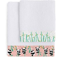 Moshi Moshi | 2er-Set Handtücher Panda Garden von Moshi Moshi