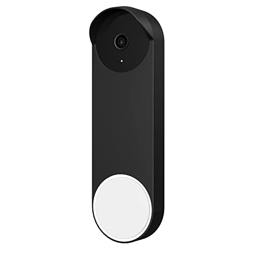 Moslalo Silikonhülle für Google Nest-Türklingel (verkabelt, 2. Generation) | wasserdichte Schutzhülle aus Silikon für die Türklingel | Professionell Entwickelt für Wired Video Doorbell Camera Cover von Moslalo