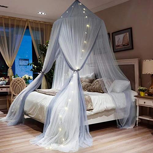 MosquitoTent Prinzessin Fliegennetz Zwei Öffnungen Spitze Mückennetz Bett Für Betthimmel Decken Betten Krippen Einfache Anbringung Müchennetz Insektennetz-c von MosquitoTent