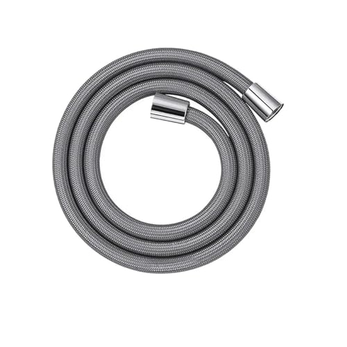 1,5/2,0 Meter GI/2 Universal-Rohr Badezimmer Nylon Hochdruck Glatte Dusche Schlauch Flexible Handheld Anti Wicklung(Grey-1.5meter) von Mostpin