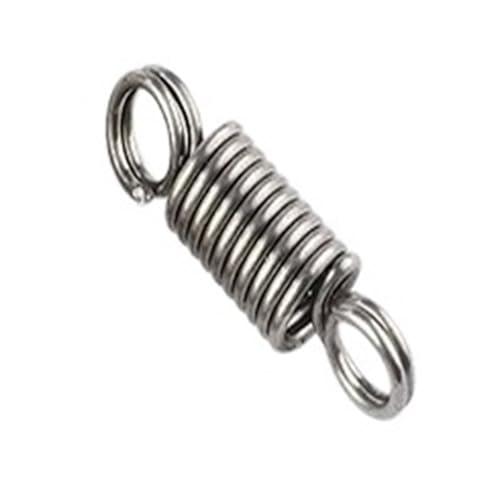 1 Stück 304 Edelstahl O-Ring Spiralzugfeder Drahtdurchmesser 1,2 mm Außendurchmesser 6–12 mm Länge 20–120 mm(70mm -1pcs,6mm) von Mostpin