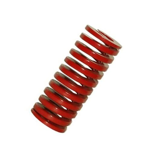 1 Stück rote Formstempelfeder, Spiralprägung, Kompression for Bremspedal, Außendurchmesser 8–50 mm(55mm,OD40mm-(ID20mm)) von Mostpin