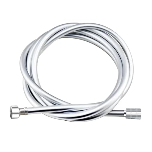 1 stück,5/2,0 M PVC Silikon Duschkopfschlauch Flexibles Rohr Hochdruckwasser Leistungsstarke Multilayer Sanitär Badezimmer Zubehör(2.0M) von Mostpin