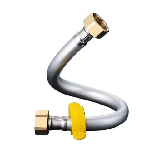 1 stück 20/200 cm G1/2 Hochdruck PVC Brauseschlauch Lange Badezimmer Wasserverlängerung Sanitärrohr Duschkopf Rohr Zubehör(A,80cm) von Mostpin