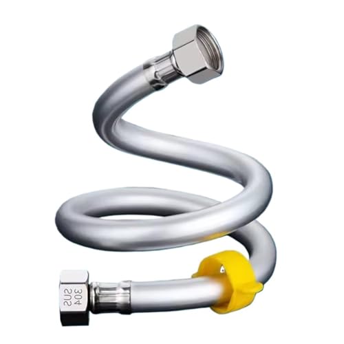 1 stück 20/200 cm G1/2 Hochdruck PVC Brauseschlauch Lange Badezimmer Wasserverlängerung Sanitärrohr Duschkopf Rohr Zubehör(B,20cm) von Mostpin