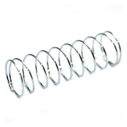 10 STÜCKE Edelstahl Druckfeder Komprimiert Draht Durchmesser Y-Typ Rotor Rückkehr 1,0mm(70mm,5mm) von Mostpin