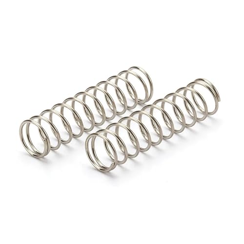 10 Stück 304 Edelstahl Druckfeder Rückholdraht Durchmesser 1,5 mm Außen 8 ~ 25 mm(50mm,8mm) von Mostpin