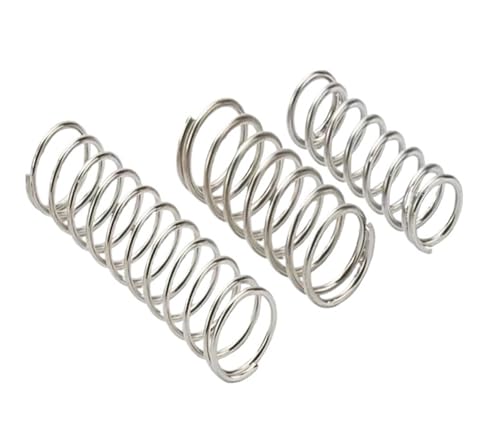 10 stücke Draht Durchmesser 1,4mm 304 Edelstahl Stoßdämpfung Rückkehr Druckfeder(70mm 10pcs,8mm) von Mostpin
