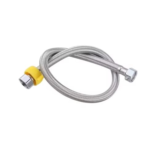 1pc 20cm Bis 200cm Edelstahl Nylon Geflochten Flexible Dusche Schlauch G1/2 Zoll Anti-Wicklung verlängerung Hochdruck Rohr(A,80cm) von Mostpin