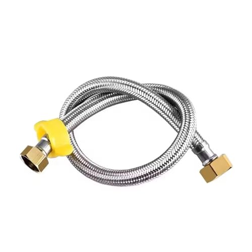 1pc 20cm Bis 200cm Edelstahl Nylon Geflochten Flexible Dusche Schlauch G1/2 Zoll Anti-Wicklung verlängerung Hochdruck Rohr(C,40cm) von Mostpin