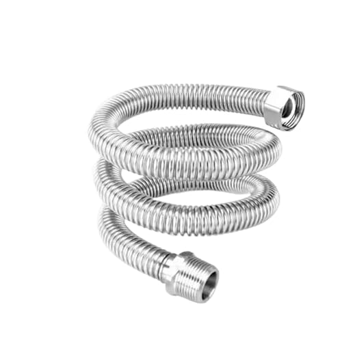 20/40/60/80/100/150/200 cm G1/2 Zoll Männlich Weiblich Anschluss Kaltes Heißes Wasser Schlauch SUS304 Wasserhahn Rohr Wellrohr(200cm) von Mostpin