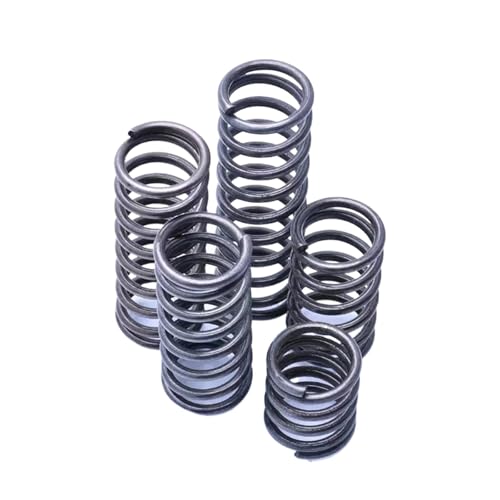 5 Stück 2,0 mm 65 MN Stahl-Druckfeder, hohe Festigkeit, Vibrationskontrolle, Stoßdämpfung, Rücklauf, Außendurchmesser 10–30 mm, Länge 60/70/80 mm(70mm(5pcs),25mm) von Mostpin