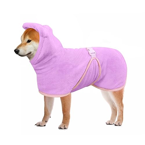 Mosucoirl Hund Bademantel Mantel,Haustierhandtuch Mikrofaser Hundebadetuch saugfahig Badetuch Hund Schnell Trocknend Verstellbar Hunde Bademantel Kapuze Baumwolle Mosucoirl Hund Bademantel Mantel,Haustierhandtuch Mikrofaser Hundebadetuch saugfahig Badetuch Hund Schnell Trocknend Verstellbar Hunde Bademantel Kapuze Baumwolle von Mosucoirl