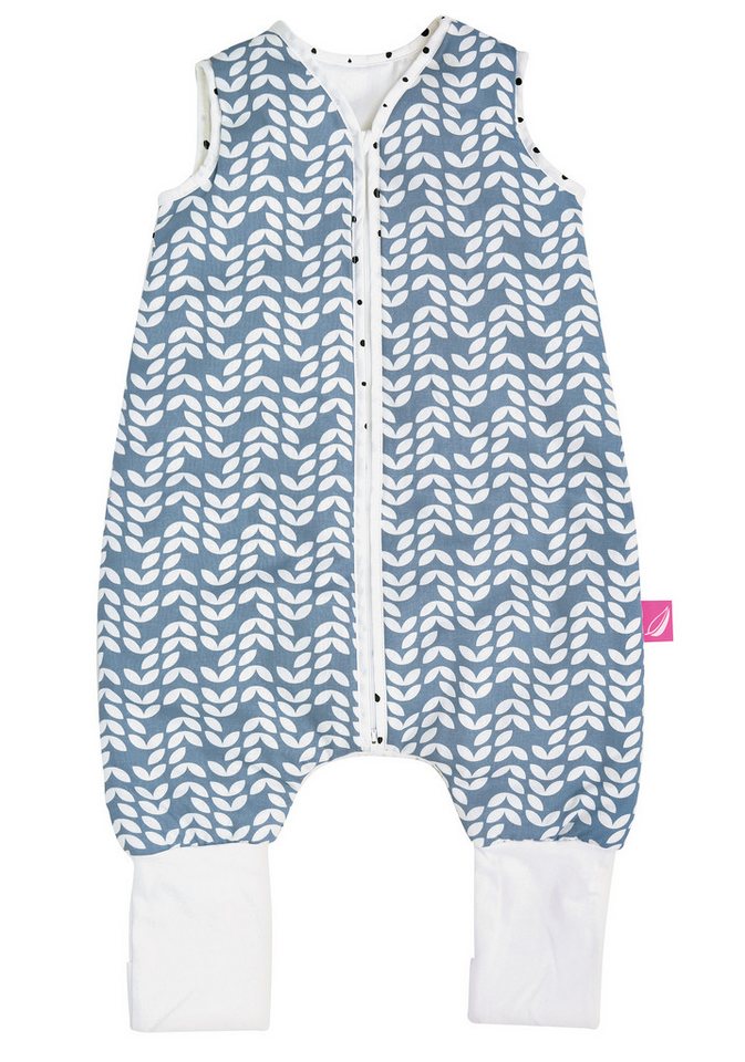 Motherhood Babyschlafsack Schlafsack mit Beinen, gefüttert, Kuscheliger Babyschlafsack aus Baumwolle TOG 2 von Motherhood