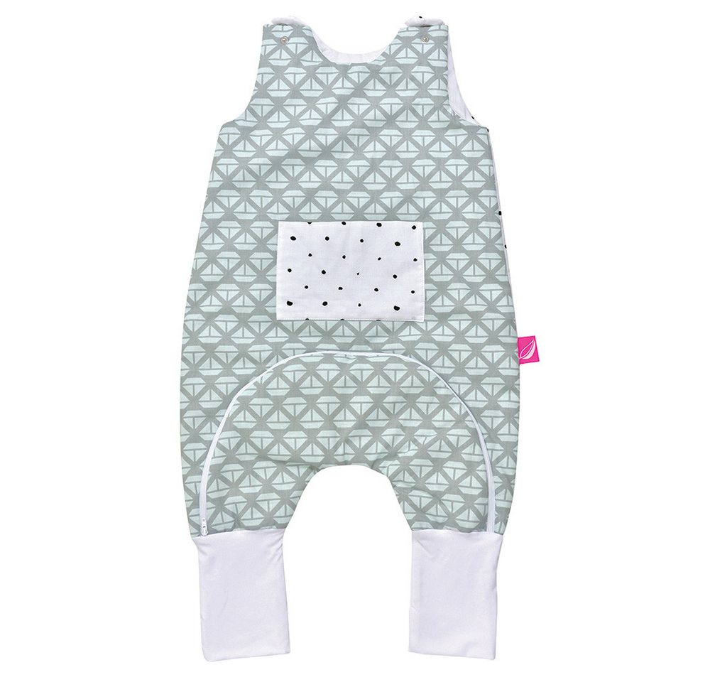 Motherhood Babyschlafsack Schlafsack mit Beinen und Tasche gefüttert (TOG 2), Kuscheliger Babyschlafsack aus Baumwolle von Motherhood