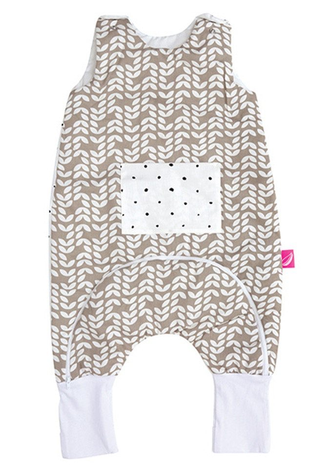 Motherhood Babyschlafsack Schlafsack mit Beinen und Tasche gefüttert (TOG 2), Kuscheliger Babyschlafsack aus Baumwolle von Motherhood