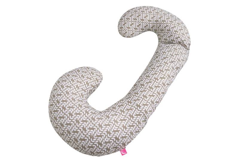 Motherhood Lagerungskissen sleepy-C, Schwangerschaftskissen, Pregnancy Pillow, Stillkissen XXL, Body Pillow, Schlafkissen für Schwangere, Seitenschläferkissen von Motherhood