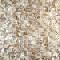 Handgefertigte Schillernde Nahtlose Perlmutt-Mosaik-Fliese Für Küche Backsplashes/Badezimmer-Dusche-Wand-Backsplash-Fliese Handgefertigte Schillernde Nahtlose Perlmutt-Mosaik-Fliese Für Küche Backsplashes/Badezimmer-Dusche-Wand-Backsplash-Fliese von MotherofPearltile