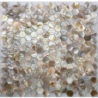 Handgemachte Schillernde Hexagon Perlmutt-Mosaik-Fliesen Für Badezimmer-Fliesen-Küche-Dusche-Wand-Spa Backsplash-Fliese Handgemachte Schillernde Hexagon Perlmutt-Mosaik-Fliesen Für Badezimmer-Fliesen-Küche-Dusche-Wand-Spa Backsplash-Fliese von MotherofPearltile