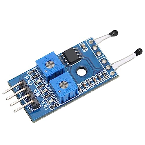 2-Kanal-Wärmesensormodul, 3,3-5-V-Temperatursteuerplatinen-Potentiometer für Temperatur von Mothinessto