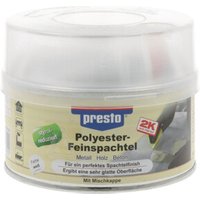 2K-Feinspachtel prestolith® weiß,Härter rot 500g Dose PRESTO von PRESTO