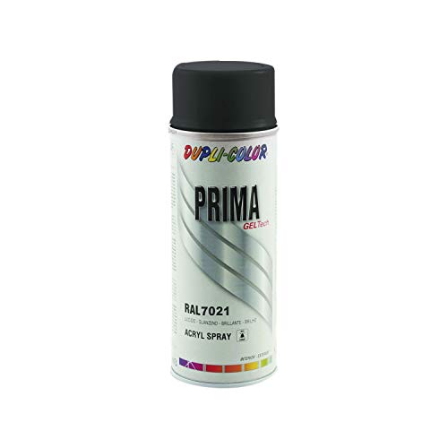 DUPLI-COLOR Lackspray Prima 400ml, schwarzgrau glänzend/RAL 7021 von Motip