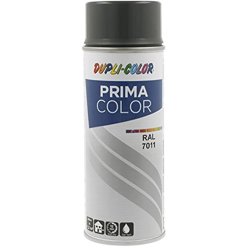Dupli-Color Lackspray Prima 400ml, eisengrau glänzend/RAL 7011 von Motip