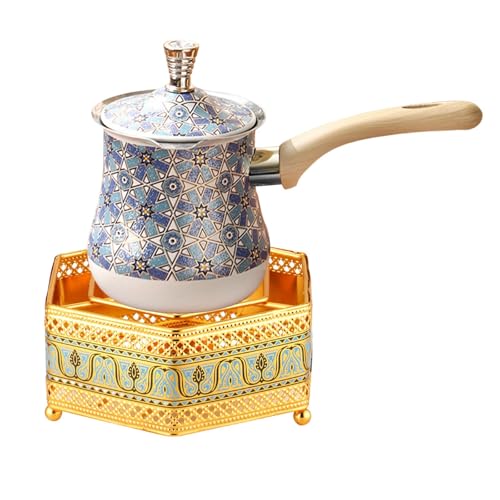 MotiveTech 2 Stück Türkische Kaffeekanne Milchtopf Teekanne Butterwärmer Kaffee Kochtopf Aus Edelstahl mit Ergonomischem Griff für Erhitzen von Milch Tee Un, 550 Ml MotiveTech 2 Stück Türkische Kaffeekanne Milchtopf Teekanne Butterwärmer Kaffee Kochtopf Aus Edelstahl mit Ergonomischem Griff für Erhitzen von Milch Tee Un, 550 Ml von MotiveTech