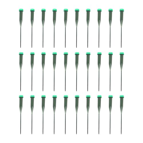 MotiveTech 30 Blumenwasserröhrchen, Wasserschutzröhrchen, Blumenfläschchen für Hochzeiten Und Geschäfte, Kurz von MotiveTech