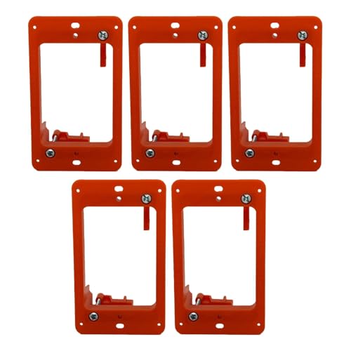 MotiveTech 5 Niedrige Montagehalterungen, Einzelgang Installationsmontage, Einfach zu Installieren, Panelmontage für Alte Jobs von MotiveTech