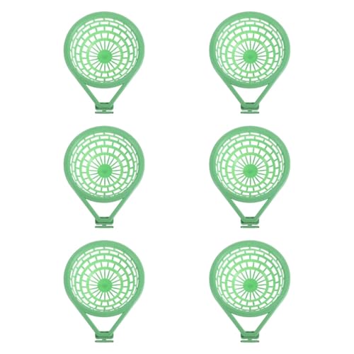 MotiveTech 6 Vogel Und Taubenschalen, Praktische Zuchtbehälter, Grün, für Zuhause, L von MotiveTech