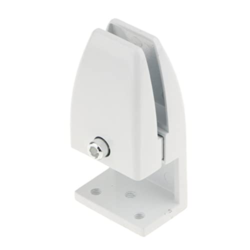MotiveTech Büro Schreibtisch Halterung Regal Clip Und Klemme Halter Glas Fest Pin Weiß, Weiß ## 2 von MotiveTech
