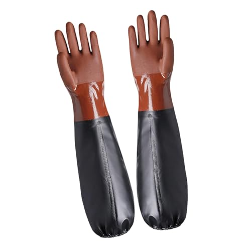 MotiveTech Chemikalienbeständige Und Wasserdichte Handschuhe Zum Geschirrspülen Und für Aquarien von MotiveTech