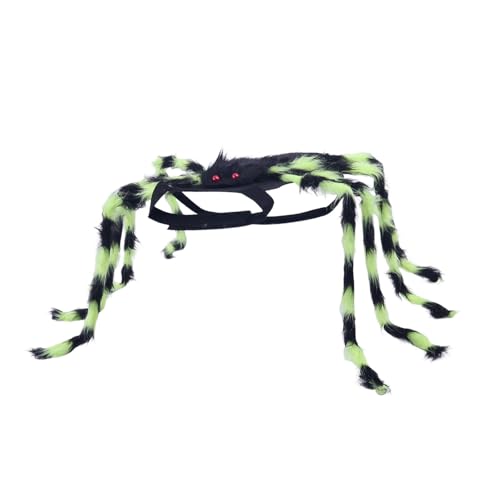 MotiveTech Halloween Haustierkostüm Hunde Katzen Verkleidung Cosplay Party Outfit Haustieraccessoires Samtweich Bequem Klettverschluss für Festliche Feiern, Grün Klein MotiveTech Halloween Haustierkostüm Hunde Katzen Verkleidung Cosplay Party Outfit Haustieraccessoires Samtweich Bequem Klettverschluss für Festliche Feiern, Grün Klein von MotiveTech