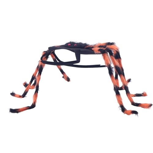MotiveTech Halloween Haustierkostüm Hunde Katzen Verkleidung Cosplay Party Outfit Haustieraccessoires Samtweich Bequem Klettverschluss für Festliche Feiern, Orange Groß MotiveTech Halloween Haustierkostüm Hunde Katzen Verkleidung Cosplay Party Outfit Haustieraccessoires Samtweich Bequem Klettverschluss für Festliche Feiern, Orange Groß von MotiveTech